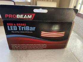 Pb-tri-5-red Custom Dynamics Run And Brake Led Tribar For 2010-2020 Canadian Harley Davidson