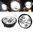 Cvg03942 Camt Chrome Led Spot Fog Passing Light For Harley Street