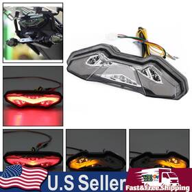 Tl-476-smoke Darupsun Moto Led Brake Running Tail Light For Yamaha Fj09 Tracer 900 2015-2018 Smoke