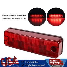 33700-hl3-a01 Darupsun Tl-516-red Rear Tail Light Assembly For Honda Pioneer 520 700 1000 14- 21 Red