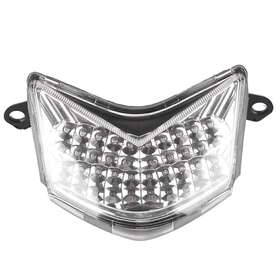 Dictorcoltd 310002287522 Clear Moto Led Brake Taillight For Kawasaki Ninja Zx10r 2006 2007 With Turn Signal