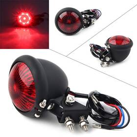 Dictorcoltd 550732825889 12v Led Rear Tail Light Brake Taillight Stop For Harley Bobber Cafe Racer