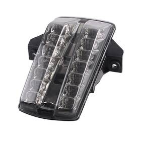 Dictorcoltd 550748601170 Motorcycle Led Smoke Tail Brake Lights Taillamp For Suzuki Sv1000 2003-2008 2007