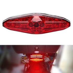 Dictorcoltd 550748618680 New Univesal Atv Led Rear Tail Light Retro Brake For Honda Yamaha Harley
