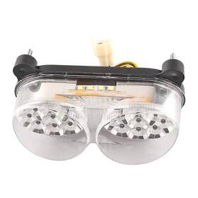 Dictorcoltd 550748621611 Led Dual Tail Brake Lights Taillamp For Kawasaki Ninja Zx9r 1998-2003 Motorcycle
