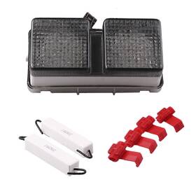 Rc-51 Dictorcoltd 550748633928 Motorcycle Led Smoke Tail Brake Lights Taillamp For Honda 1999-2006 2005