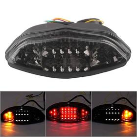 Dictorcoltd 550748643118 1xled Tail Light For Suzuki Dl650 V-strom 2004-2009 Black Turn Signal Brake Lamp