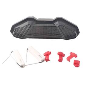 Fz-09 Dictorcoltd 550748676673 Motorcycle Led Smoke Taillights Brake Signal Lamp For Yamaha Mt-9 2014