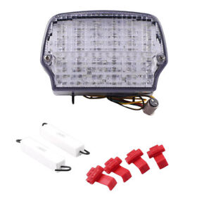 R100r Dot E-mark Clear Led Rear Tailights Taillamp With Signals Fit Bmw 1991-1995