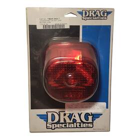 7805-0017 Drag Specialties Laydown Red Tailight Lens Bottom L03-06 #7805-0017 Motorcycles