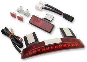 Xf-2-2010-1160 Drag Specialties 2010-1160 Led Running Light/brake Light Assembly - Red Lens