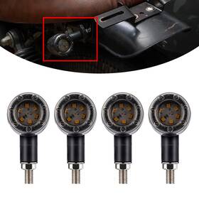 Dreamhighh 550754483043 Led Brake Running Turn Signal Tail Light Lamp For Harley Cafe Racer 4pcs