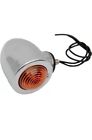 Ds-280069 Drag Specialties Amber Bullet Marker Light Harley Motorcycles
