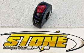 65010471b Ducati Desertx Standard Rally Right Bar Kill Switch Start Button Light