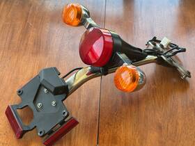 Tzd172s Ducati 2006 Sport Classic 1000 Tail Light And Mudguard