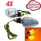 E2t100051517 Ediors Universal Motorcycle Bike Stalk Arrowhead Amber Led 646263975060
