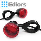 E2t1000601f04 Ediors Led Bullet Black Red Front Turn Signal 639713693775