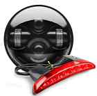 E8900 Eagle Lights 5 3 4 Motorcycle Black Daymaker Led Headlight And Tail Light Kit