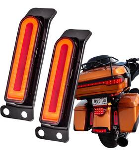 Sbl6b Eagle Lights Saddlebag Led Filler Run Brake Turn Signal Hd Harley Limited