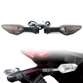 Efmotorshop 550724155949 Smoke Rear Turn Signal Indicator Lamp Fit Kawasaki Ninja 250 300 400 650 1000