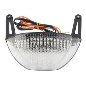 Efmotorshop 810000349494 Led Taillight Smoke Integrated Turn Signal For Honda Cbr600rr 2007-2012 08 White