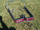 90531-93 Electra Glo Harley Rails Pn Light Bag Saddle