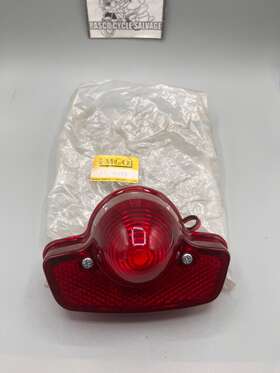 62-14400 Emgo Nos- Lucas Type Taillight For Triumph Norton Bsa Red Lens