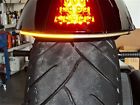 Fenderkit135x Chrome Glow Victory Hammer Led Integrated Turn Signal Fender Brake
