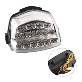 For Honda Cbr1000rr 08-12 Led Rear Lamp Brake Stop Tail Light Clear Motorcycle