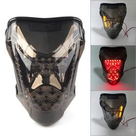 Fortodayyus 550729927862 Led Rear Tail Light Turn Signals For Suzuki Hayabusa Gsx1300r 08-20 Gsx 1300r