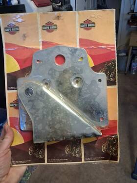 Gb-664 Gary Bang Side Mount Tail Light Bracket Vintage/collectible