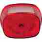 Gen2-sbw-r Custom Dynamics Red W Window Squareback Led Taillight Tail Light Harley