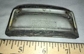 68093-69 Genuine Harley-davidson 5933147 Very Rare Used Oem Guide Outlook Lens Part #68093-69 Glass 1969-1972 Shovelhead