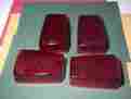 33402-431-782 Gl1000 Emgo Honda Motorcycle Turn Signal Light Lense Red Gl1100 Gl1200 Cb750 900