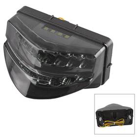 Gzyf 310004163411 Black Led Tail Light Fits Honda Cbr600 F4i 2001-2003 Rear Turn Signals Taillamp