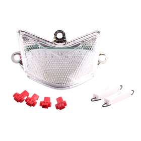 Gzyf 310009274297 Led Tail Lamp Rear Taillight Running Light For Kawasaki Zx-10r 2004-2005 Clear