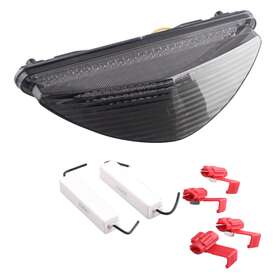 47yftzy236b Gzyf Motorcycle Smoke Led Tail Brake Lights Taillamp For Yamaha Raider 2008 2009 2010