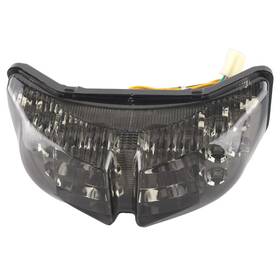 Gzyf 550723468262 For Yamaha Fz1 Fz8 2006-12 1x Motor Led Taillight Integrated Turn Signals Smoke
