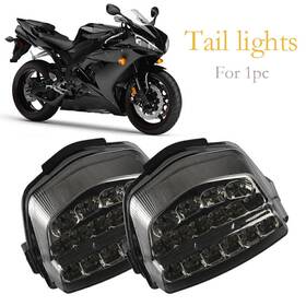 Gzyf 550733978621 Smoke Led Stop Brake Rear Taillights Turn Signal For Honda Cbr1000rr 2008-2012