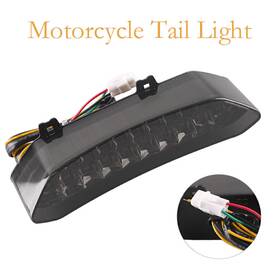 Gzyf 550743167602 Motorcycle Led Brake Stop Rear Tail Light For Yamaha Yzf R1 2002 2003 Smoke