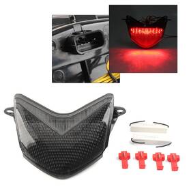 Gzyf 550743544229 Led Taillight With Turning Signal Lamp Smoke For Kawasaki Ninja Zx-6r 636 2005-06