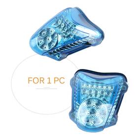Gzyf 550744879870 Blue Rear Led Taillight Fit Suzuki Hayabusa Gsx1300r 2008-2013 2009 2010 11 12