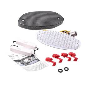 Gzyf 550748249341 Led Taillight With Turning Signal Lamp Light Bulb For Bmw R1100s 1998-2004 Black