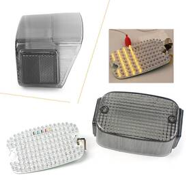 Gzyf 612076208398 1pc Led Tail Turn Signals Light For Kawasaki Vulcan 800 Classic 1500 88