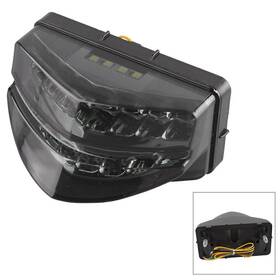 Gzyf 665897383447 For Honda Cbr600 F4i 2001-2003 Black Led Tail Light Rear Turn Signals Taillamp