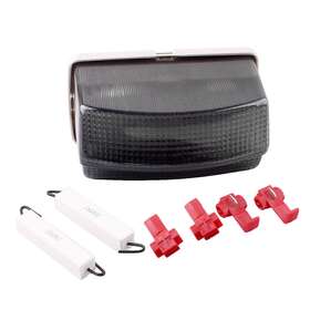 Gzyf 880000509570 Led Tail Light With Turning Signal Lamp Black For Yamaha Fzr1000 1991-1995 92 93