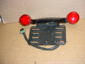 67800485 Harley-davidson 15029 Led Touring Black Rear Light Turn Tail Stop Fltrxs Flhxs 10-24