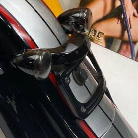 27013 Harley-davidson Oem 10-13 Touring Rear Tail Lights Turn Signals And License Plate Mount