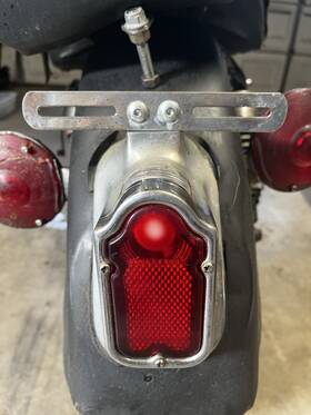 40981-40 Harley-davidson Tombstone Taillight Knucklehead Panhead El Fl Oem