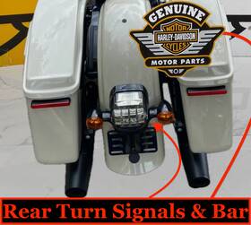 47542 Harley-davidson Oem 03-23 Touring Road Glide St King Electra Rear Turn Signals Light Bar